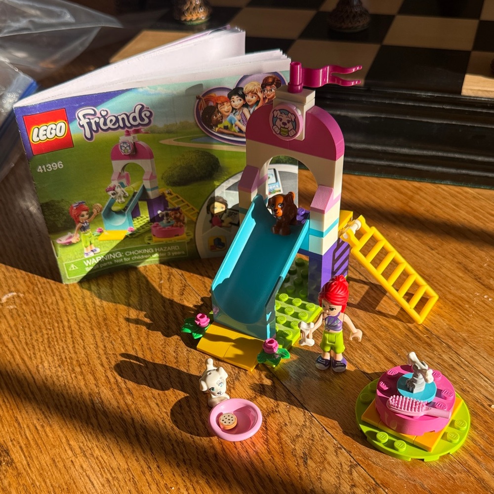 LEGO Friends Fun Park Set with Blue and Pink Features